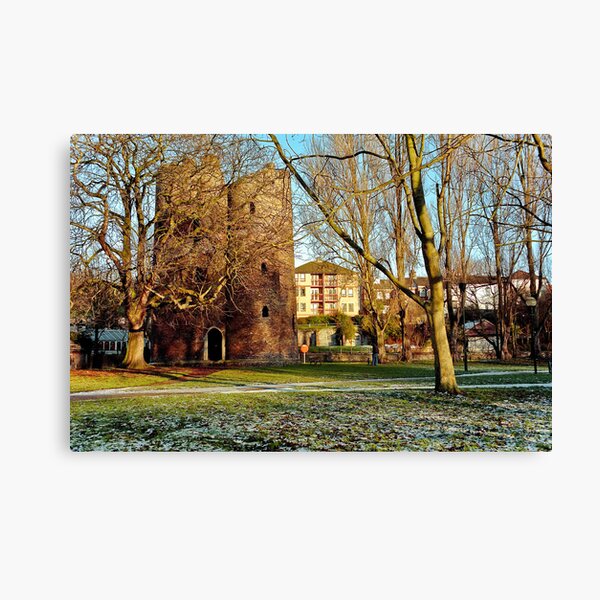 Cow Tower Norwich Canvas Print