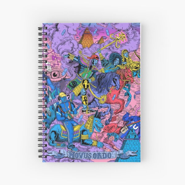 667 Killumanti New world order / Nouvel ordre mondial Cahier à spirale