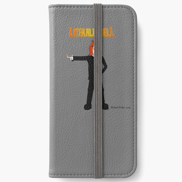 Literally Hell - Damien2 iPhone Wallet