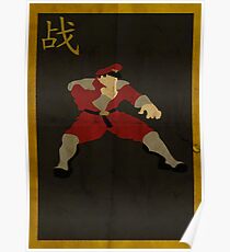 Póster LUCHA: M. Bison