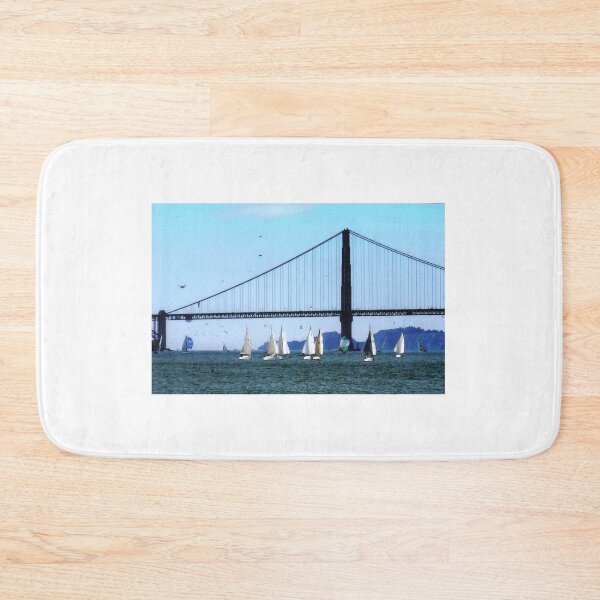 Item preview, Golden Gate Bridge and Sailboats designed and sold by Igor Pozdnyakov.