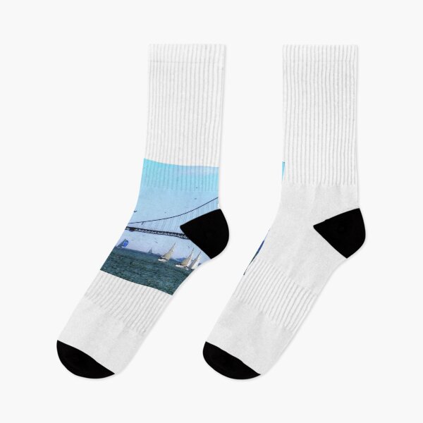 Item preview, Golden Gate Bridge and Sailboats designed and sold by Igor Pozdnyakov.
