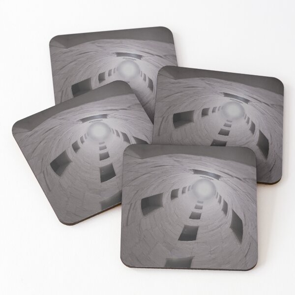Item preview, Europe, castles, staircase, black, gray, white, photography, BebiCervin designed and sold by BebiCervin.
