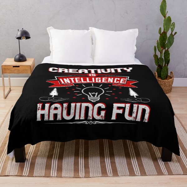 Item preview, Creativity is Intelligence Having Fun designed and sold by Persona-.