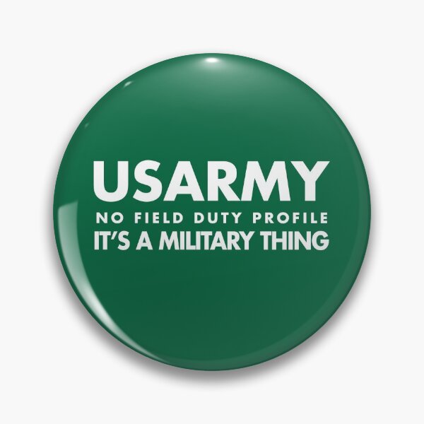 Item preview, NO FIELD DUTY PROFILE designed and sold by article15proof.