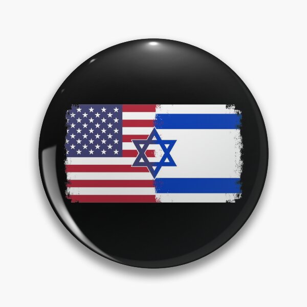 Item preview, Israel USA flag designed and sold by Designzz.