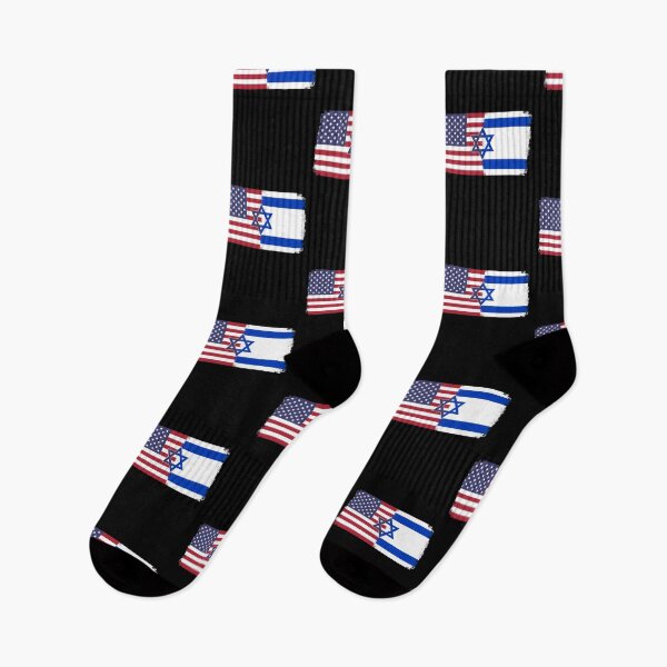 Item preview, Israel USA flag designed and sold by Designzz.