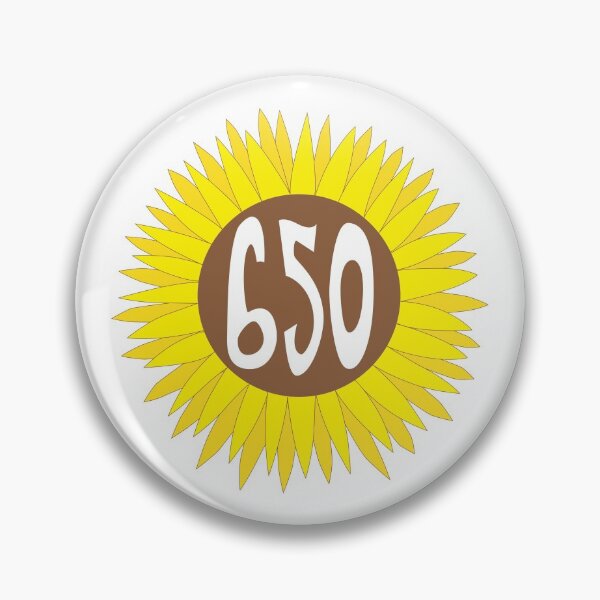 Item preview, Hand Drawn California 650 Area Code Sunflower designed and sold by itsrturn.