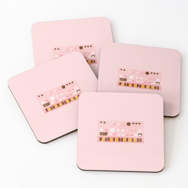 Item preview, Peach Volca Bass Synthesizer designed and sold by -nostrobe.