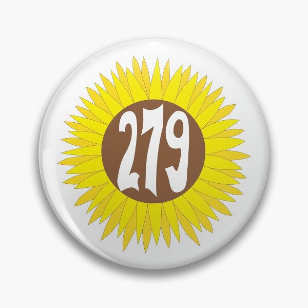 Item preview, Hand Drawn California 279 Area Code Sunflower designed and sold by itsrturn.