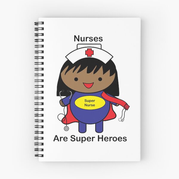 Item preview, Nurses Super Hero African American Black designed and sold by ValeriesGallery.
