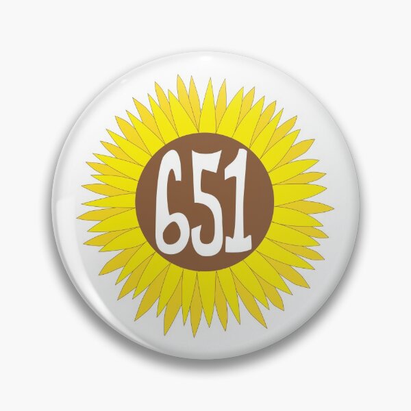 Item preview, Hand Drawn Minnesota Sunflower 651 Area Code  designed and sold by itsrturn.