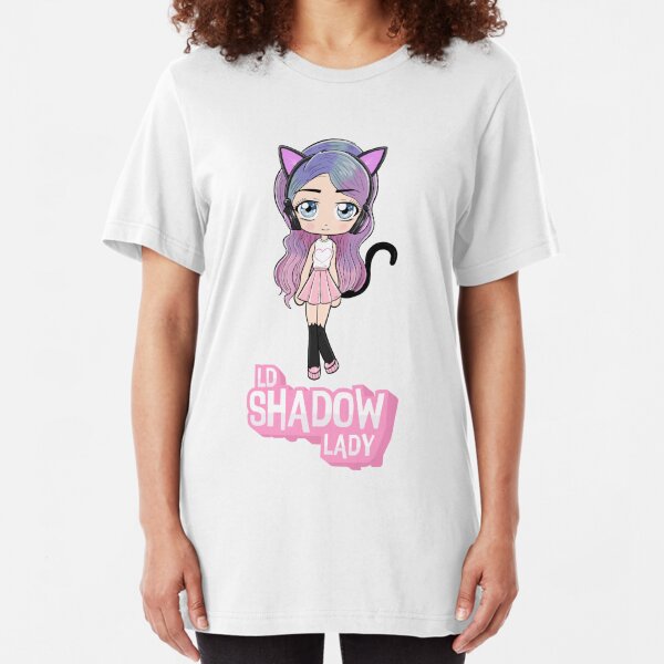 Ldshadowlady T Shirts Redbubble - ld shadow lady roblox royale high
