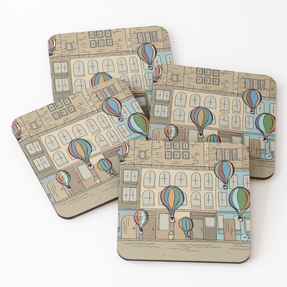 Item preview, Coasters (Set of 4) designed and sold by Otter-Grotto.