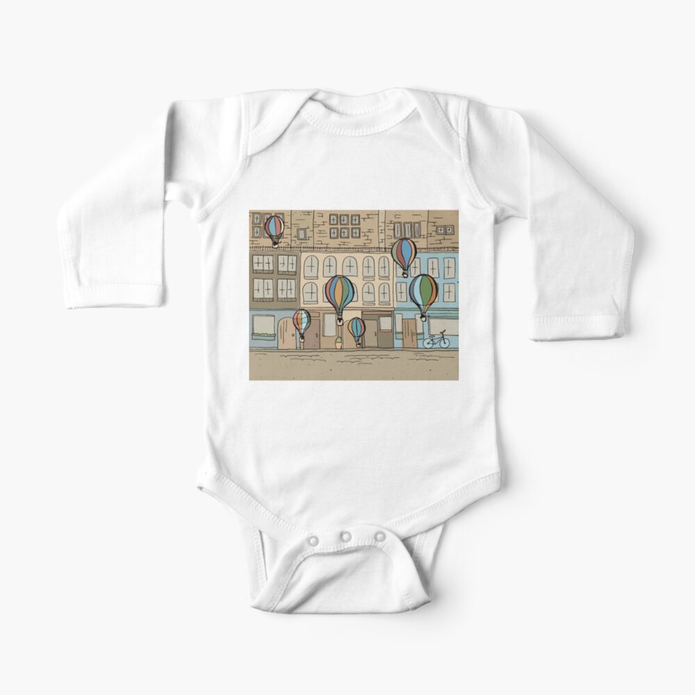 Item preview, Long Sleeve Baby One-Piece designed and sold by Otter-Grotto.
