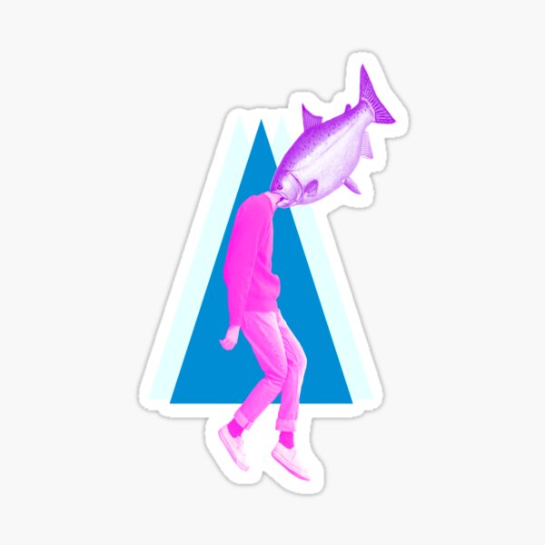 A perfect day for bananafish Sticker