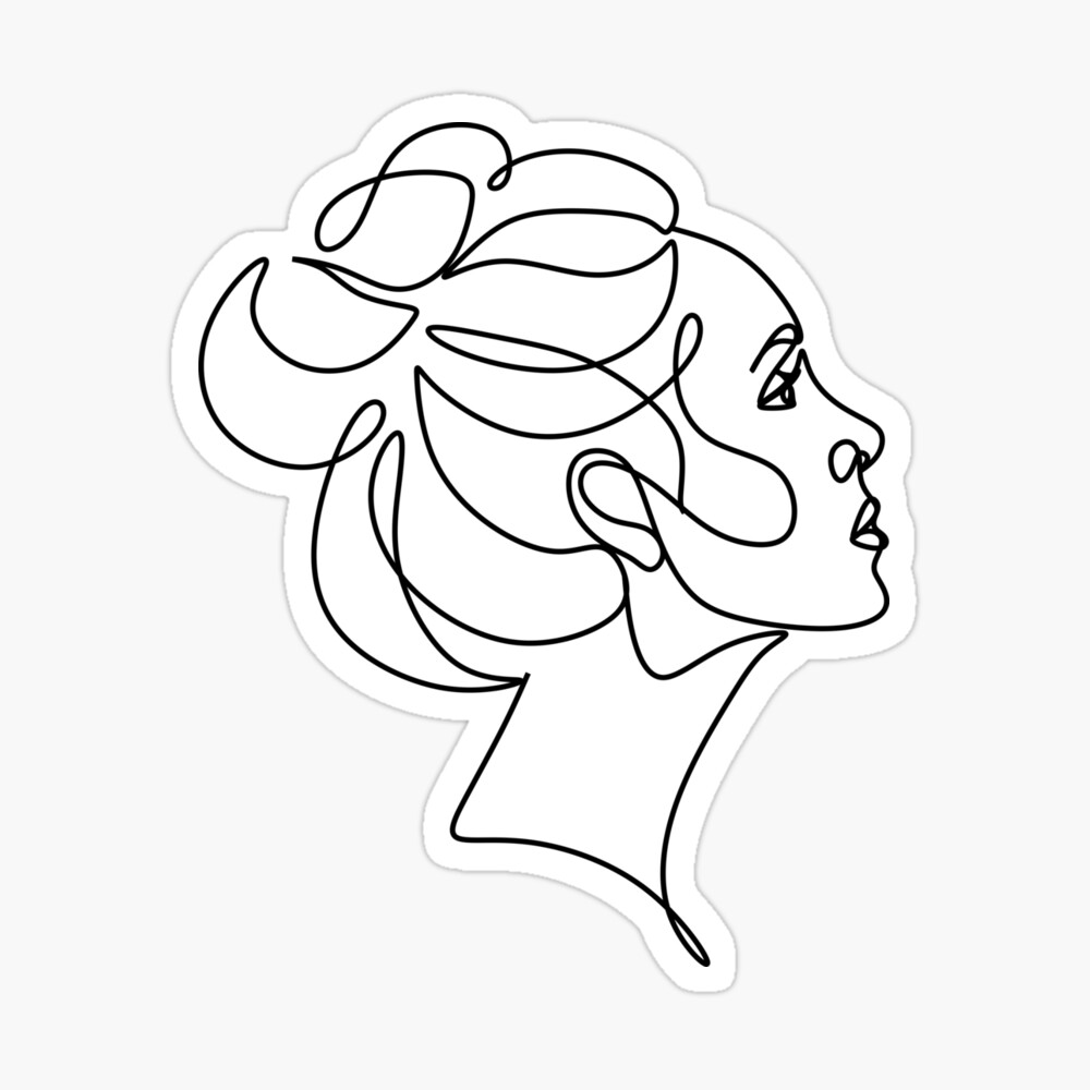 Single Line Woman Face PRINTABLE Wall Art, Line Drawing Face, Female Beauty  Poster, One Line Abstract Face Artwork, Fine Art Print, Modern - Etsy