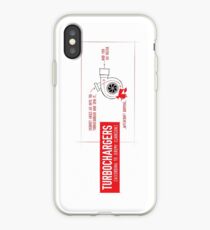 How Turbochargers work: by Jeremy Clarkson (red version) iPhone Case