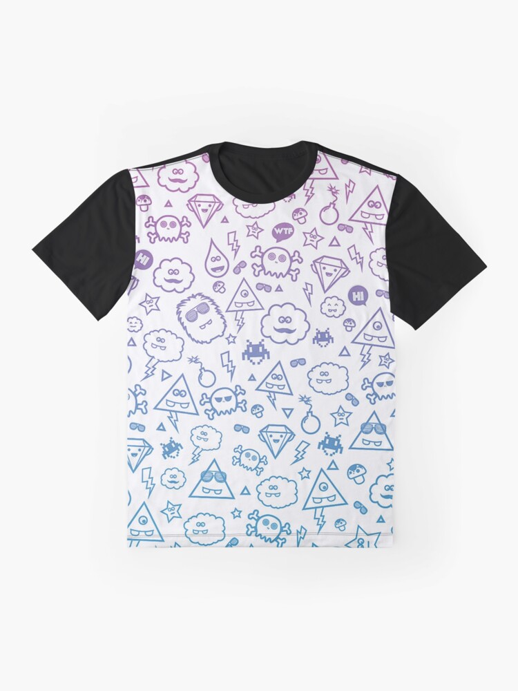 T-shirt graphique ''Monstre Pop' : autre vue