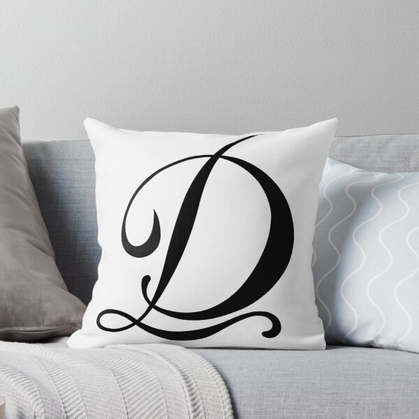 Item preview, Calligraphy Letter Initial D designed and sold by ByJezie.