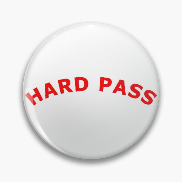 Item preview, Hard Pass - Red designed and sold by ryanwfraser.