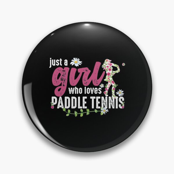 Artikelvorschau, Just A Girl Who Loves Paddle Tennis entworfen und verkauft von teedad.