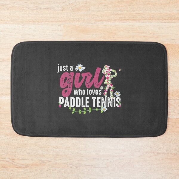 Item preview, Just A Girl Who Loves Paddle Tennis designed and sold by teedad.