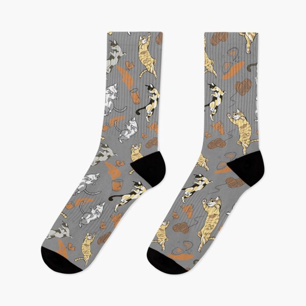 Item preview, Cats dance with grey background  designed and sold by Thiti.