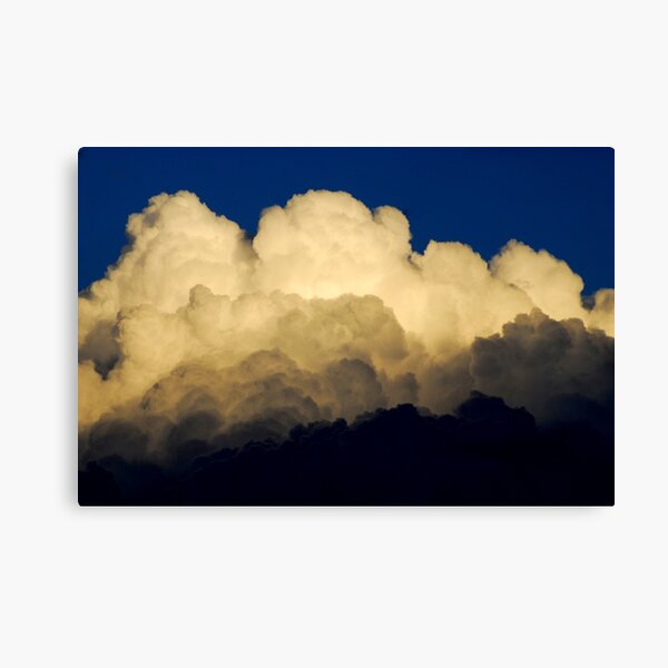 approaching thunderstorm Canvas Print