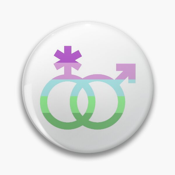 Item preview, nblm, interlocking symbols with toric flag designed and sold by Skyler Orion X.