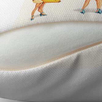 Alternate view of Fruit Stand: Tropical Girls Floor Pillow
