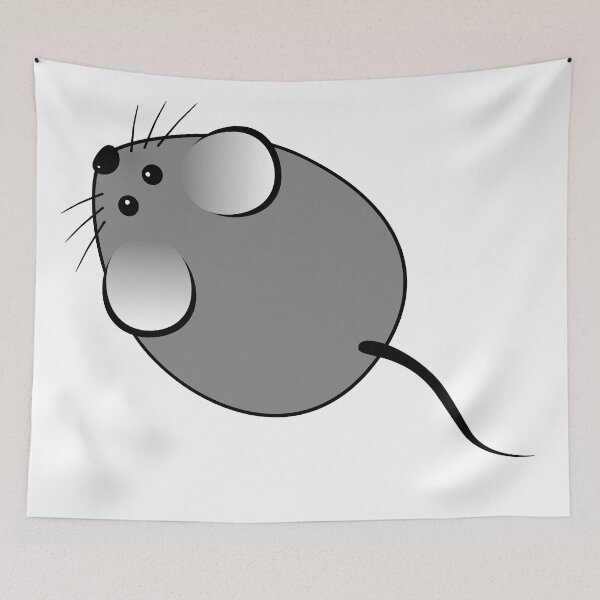 Item preview, Black and White Mouse designed and sold by Julia2Julia.