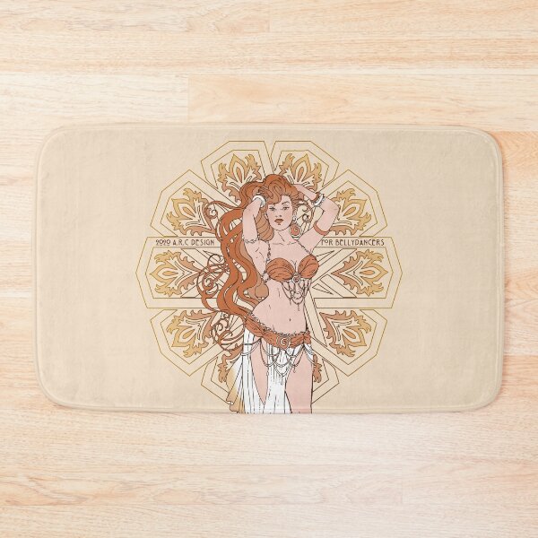 Item preview, Bellydancer art nouveau designed and sold by Anna R. Carrino.