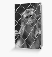 Caged Body & Mind Greeting Card