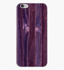 Purple Wooden Shim iPhone Case