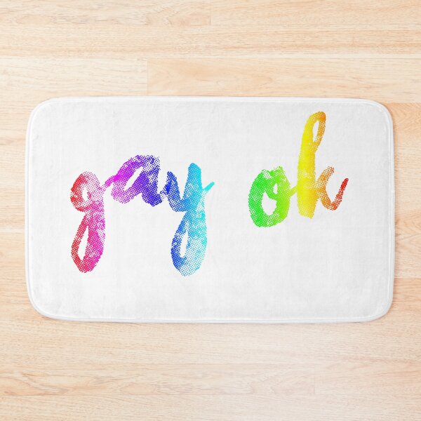 Item preview, gay ok ::: text designed and sold by Moonstone Ghosts.