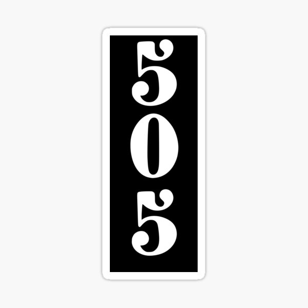 505 Sticker