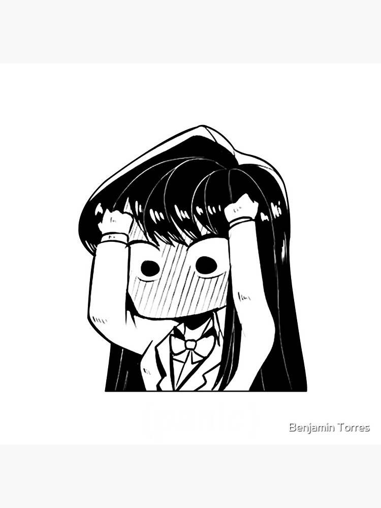Funny Manga Panic Chibi Komi San Meme