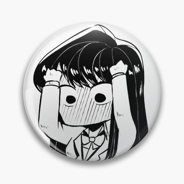 Item preview, Funny Manga Panic Chibi Komi San Meme designed and sold by Neyus Art.