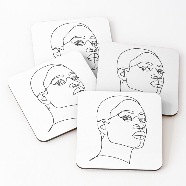 Item preview, Female one line portrait. woman face. Beautiful case. minimalist case. Line art. Line drawing. Continuous line, drawing of face and hairstyle, fashion concept, illustration designed and sold by OneLinePrint.