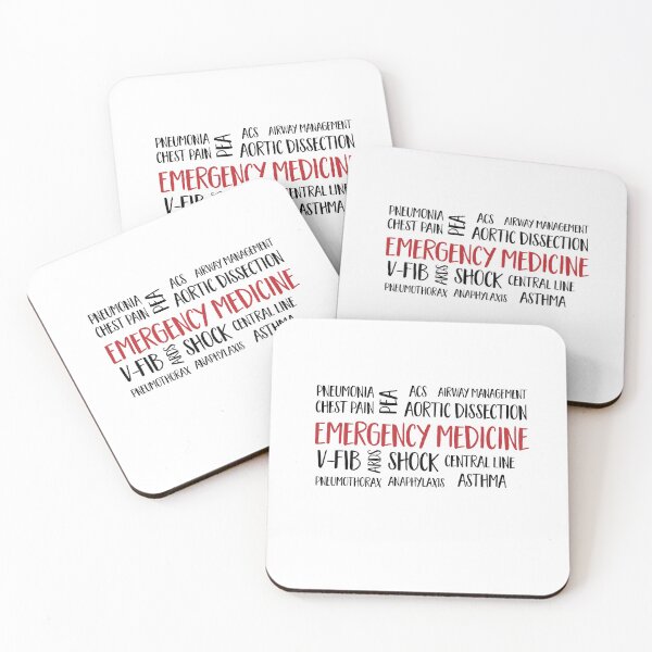 Item preview, Emergency Medicine designed and sold by Vectorqueen.