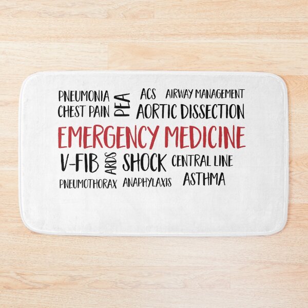 Item preview, Emergency Medicine designed and sold by Vectorqueen.