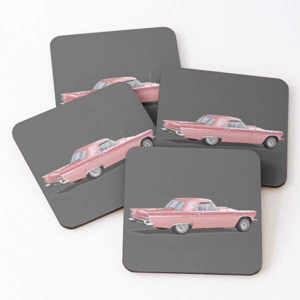 Item preview, 1957 Ford Thunderbird Classic Salmon Pink designed and sold by StuffInBetween.