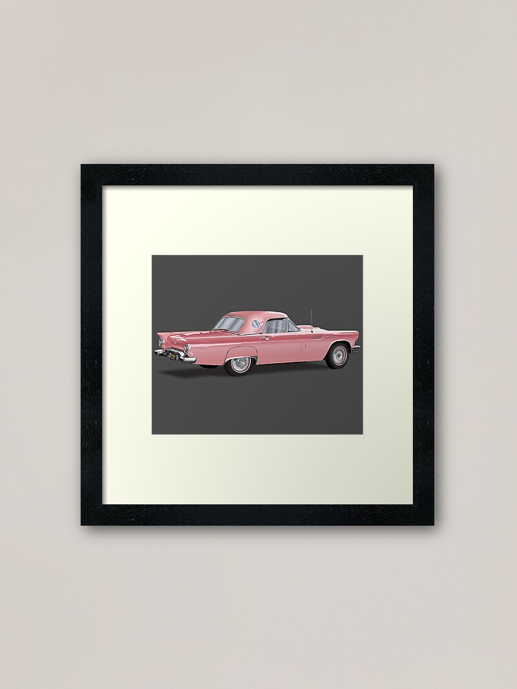 1957 Ford Thunderbird Classic Salmon Pink