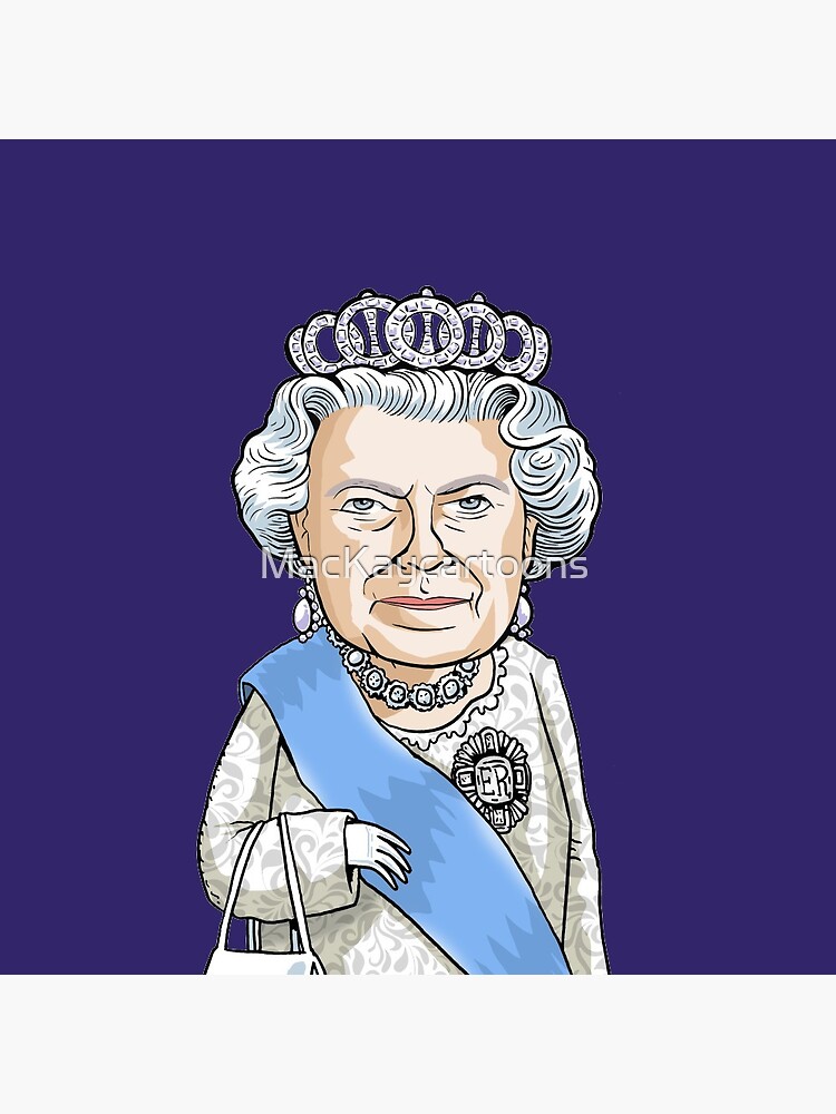 Queen Elizabeth II by MacKaycartoons