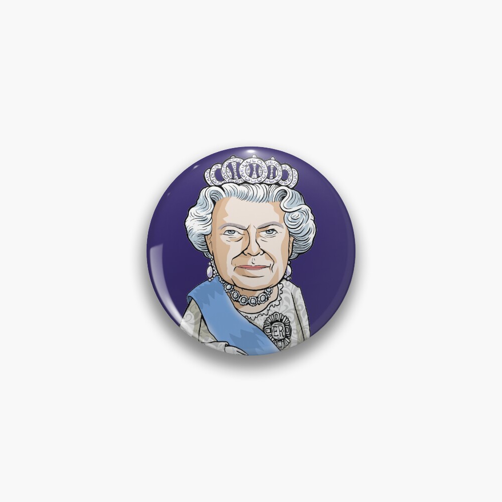 Queen Elizabeth II Pin