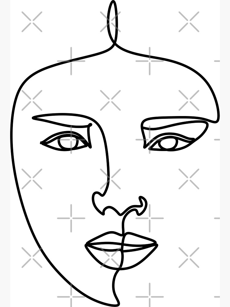 line drawing female form