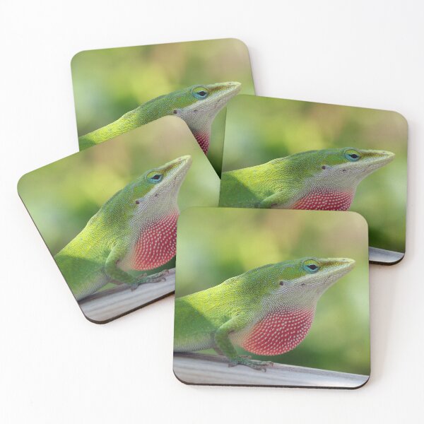 Item preview, Green Anole Displaying Dewlap designed and sold by StampCity.