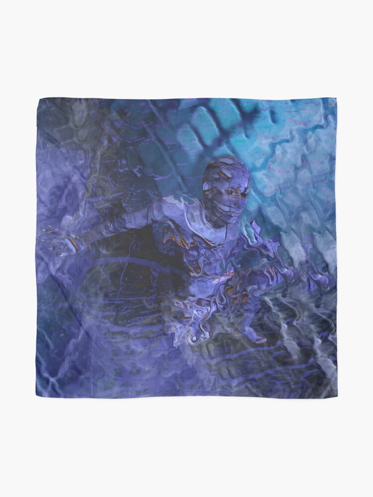 Blauer Mann Scarf By Harietteh Redbubble