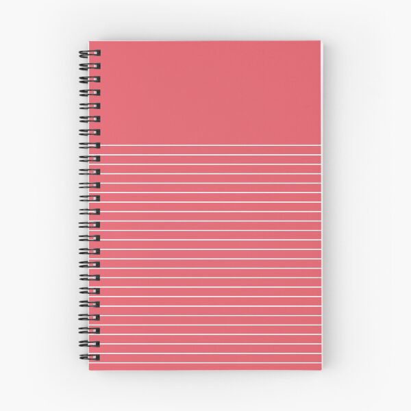 Item preview, White line in coral designed and sold by Miss Striped.
